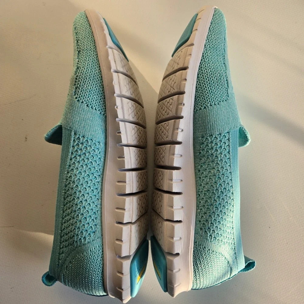 Cole Haan Zerogrand Stitchlite Aqua Knit Slip On‎ Loafer Sneakers Womens Size 7B